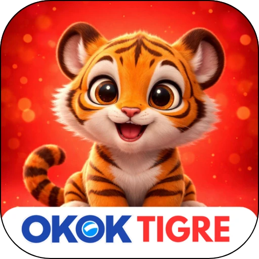 OKOKTIGRE.COM cassino online licenciado com 2.500+ jogos certificados, bônus R$ 5.000🍀 Logo